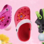 Kids clogs available in multiple bright colors