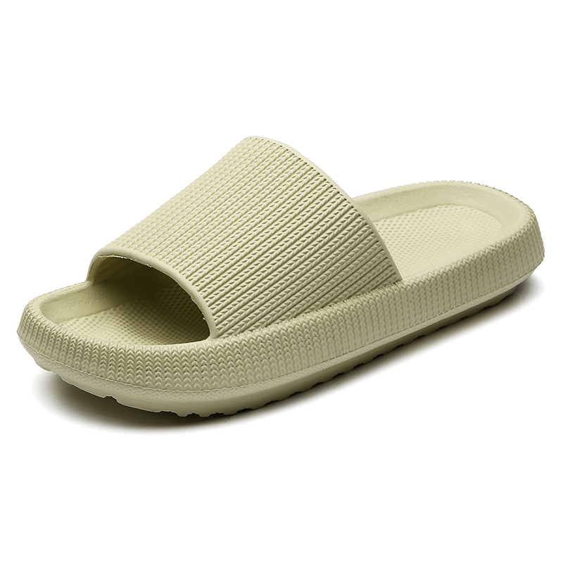 OAKAA unisex comfort slides in green