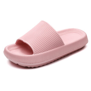 OAKAA unisex comfort slides in pink